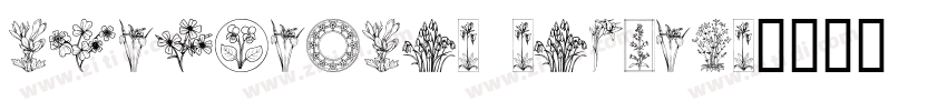 wildflower regular字体转换